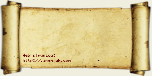 Jana Conić vizit kartica